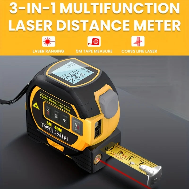 Precision Lasermätare 3-i-1™